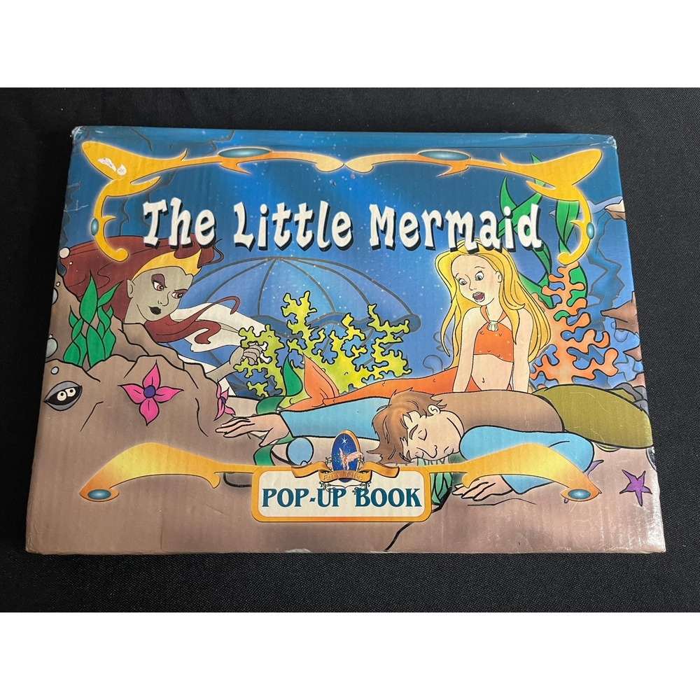 The Little Mermaid Fairy Tales Pop-Up Book 2002 Creative Publishing Hardcover